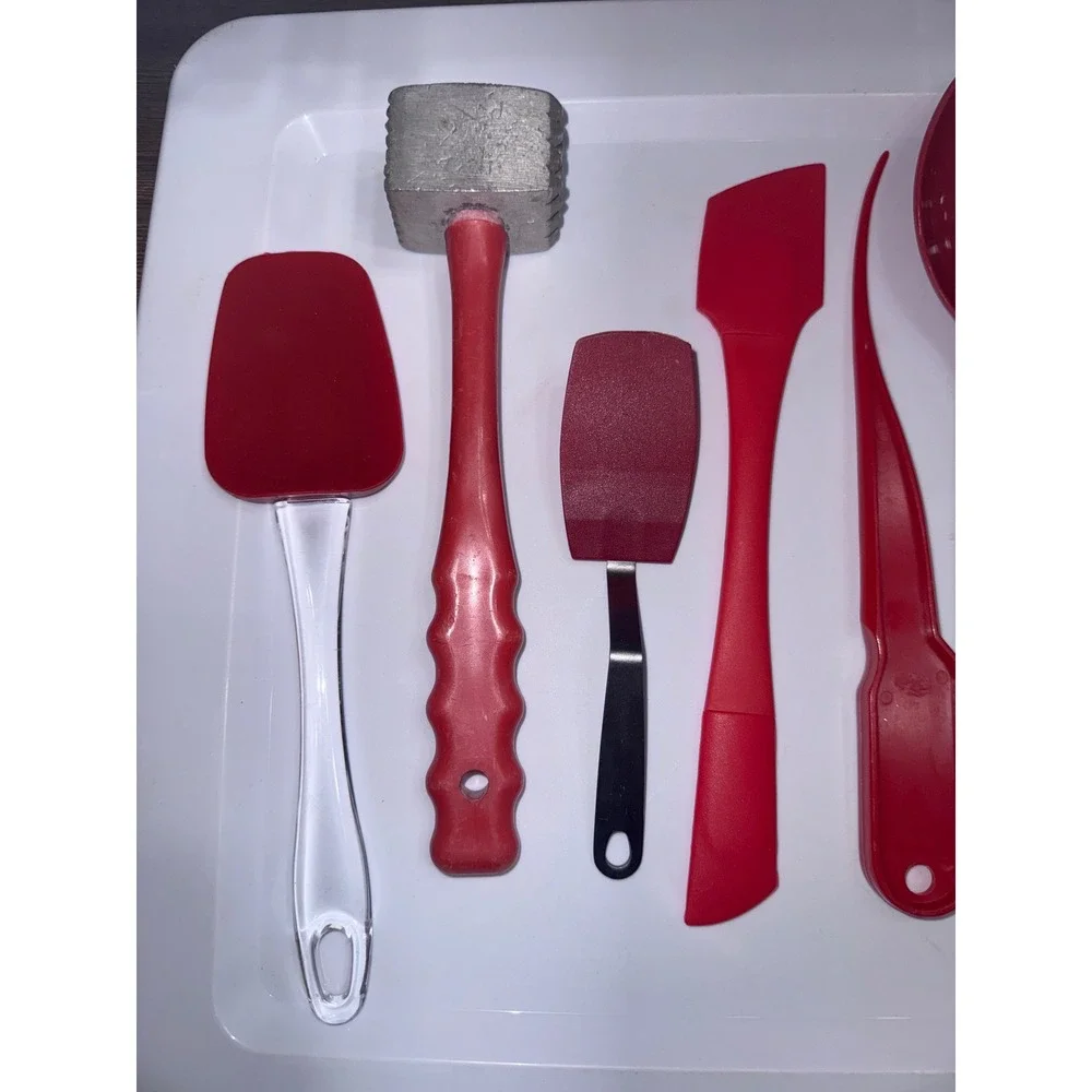 Red Kitchen Utensil Bundle